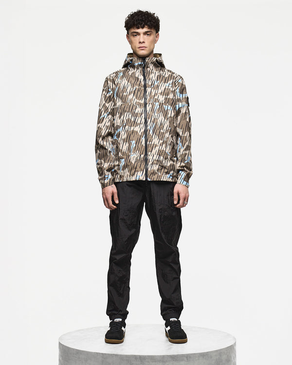 Mercury Camo Reversible Jacket Tobacco Brown