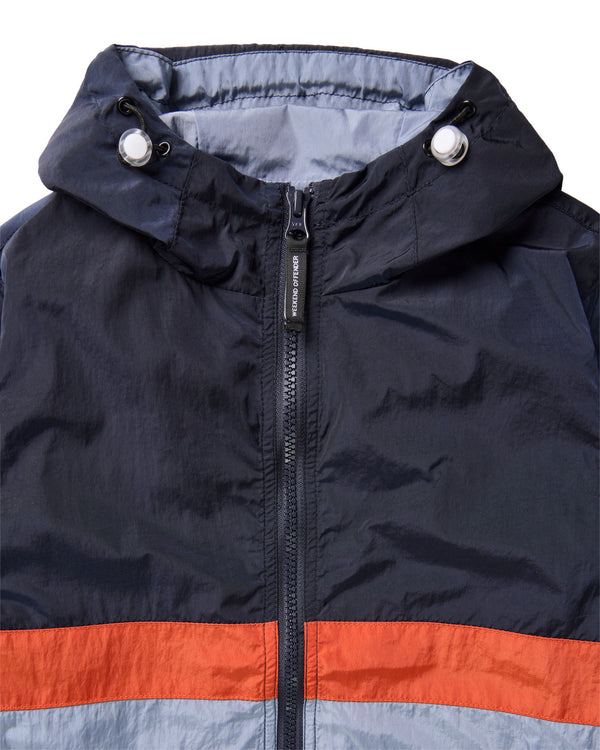 Kids Parissa Windbreaker Jacket Navy/Blue Shadow