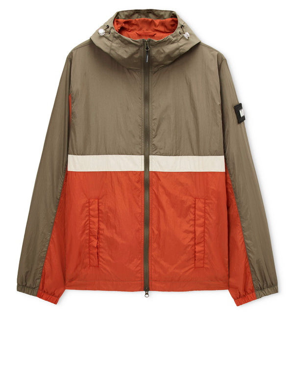 Parissa Windbreaker Tobacco Brown/Sunset Orange