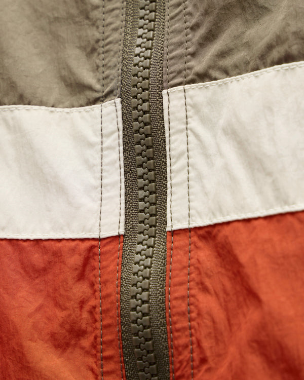 Parissa Windbreaker Tobacco Brown/Sunset Orange