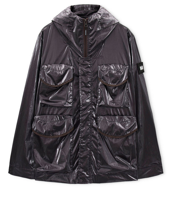 Cotoca Fleece Lined Jacket Aubergine