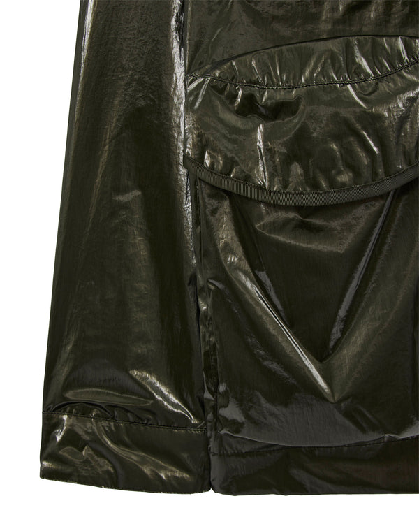 Cotoca Fleece Lined Jacket Black Forest Green