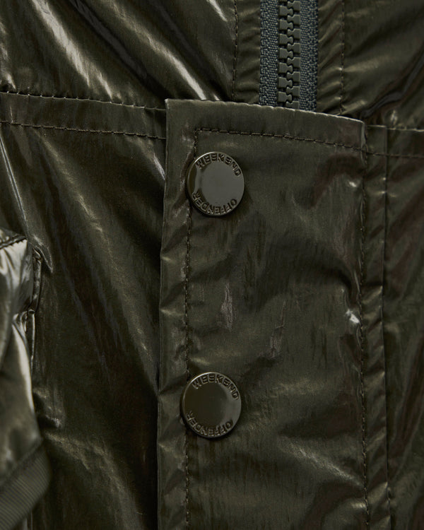 Cotoca Fleece Lined Jacket Black Forest Green