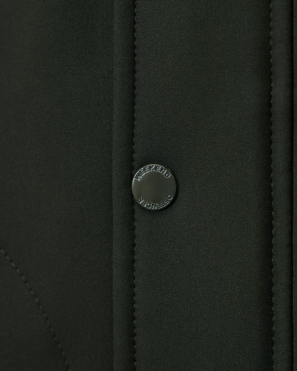 Thruxton Bomberjacke Black Forest Green