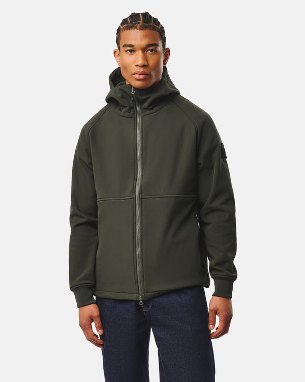 Stipe Softshelljacke Schwarzwaldgrün