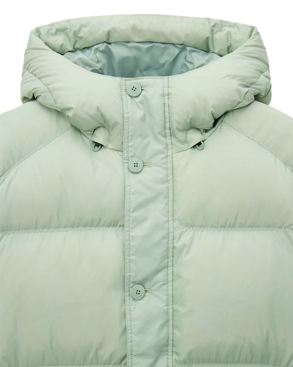 Grampian Longline-Daunenjacke Julep Green
