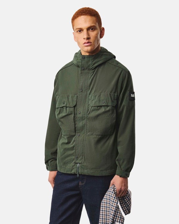 Caracas Field Jacket Black Forest Green