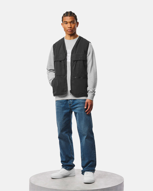 Tangier Utility Vest Black