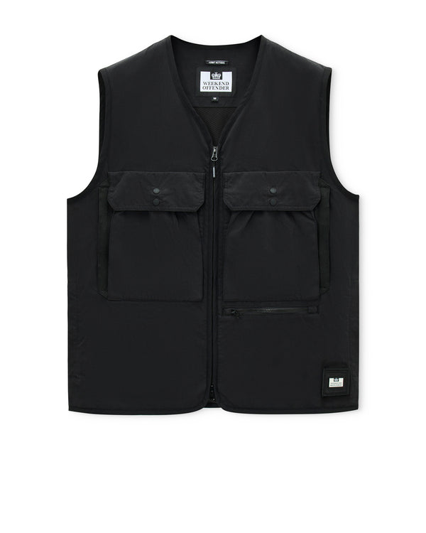 Tangier Utility Vest Black