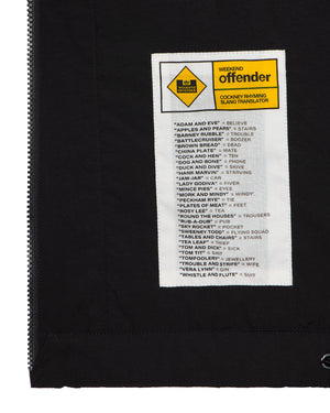 Plex Windbreaker Jacket Black