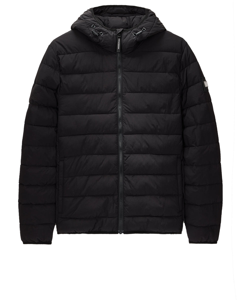 La Guardia Padded Jacket Black – Weekend Offender