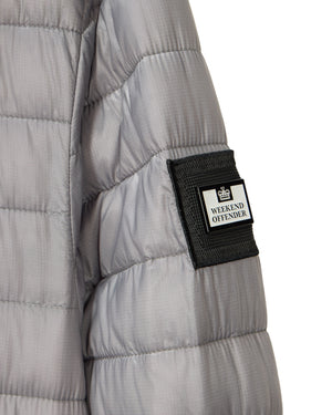 Browne Packable Jacket Light Grey