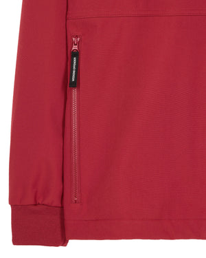 Stipe Softshell Jacket Scarlet Red