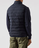 Gacha Padded Gilet Navy