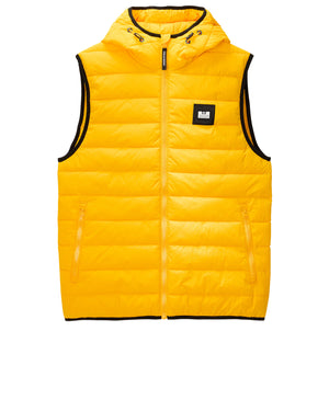 Toronto Hooded Gilet Buttercup Yellow