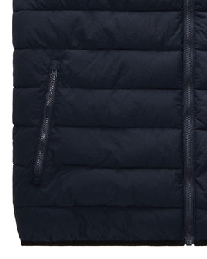 Toronto Hooded Gilet Navy