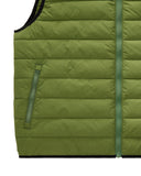 Toronto Hooded Gilet Seaweed Green