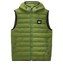 Toronto Hooded Gilet Seaweed Green