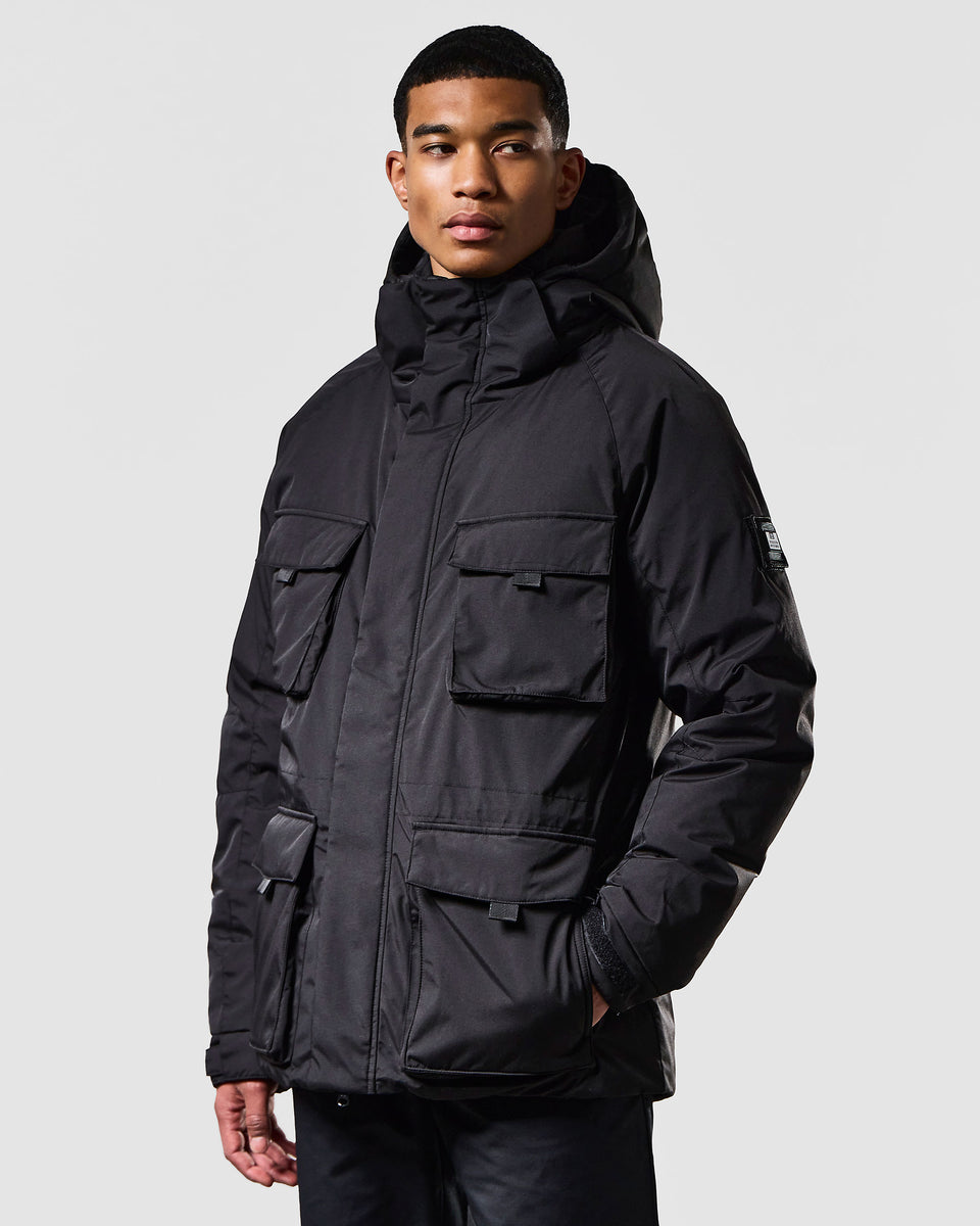 Engberg Parka Down Jacket Black – Weekend Offender