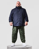 Plex Windbreaker Jacket Navy - Plus Size