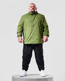 Plex Windbreaker Jacket Seaweed Green - Plus Size