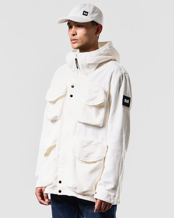 Cotoca Cord Field Jacket Winter White