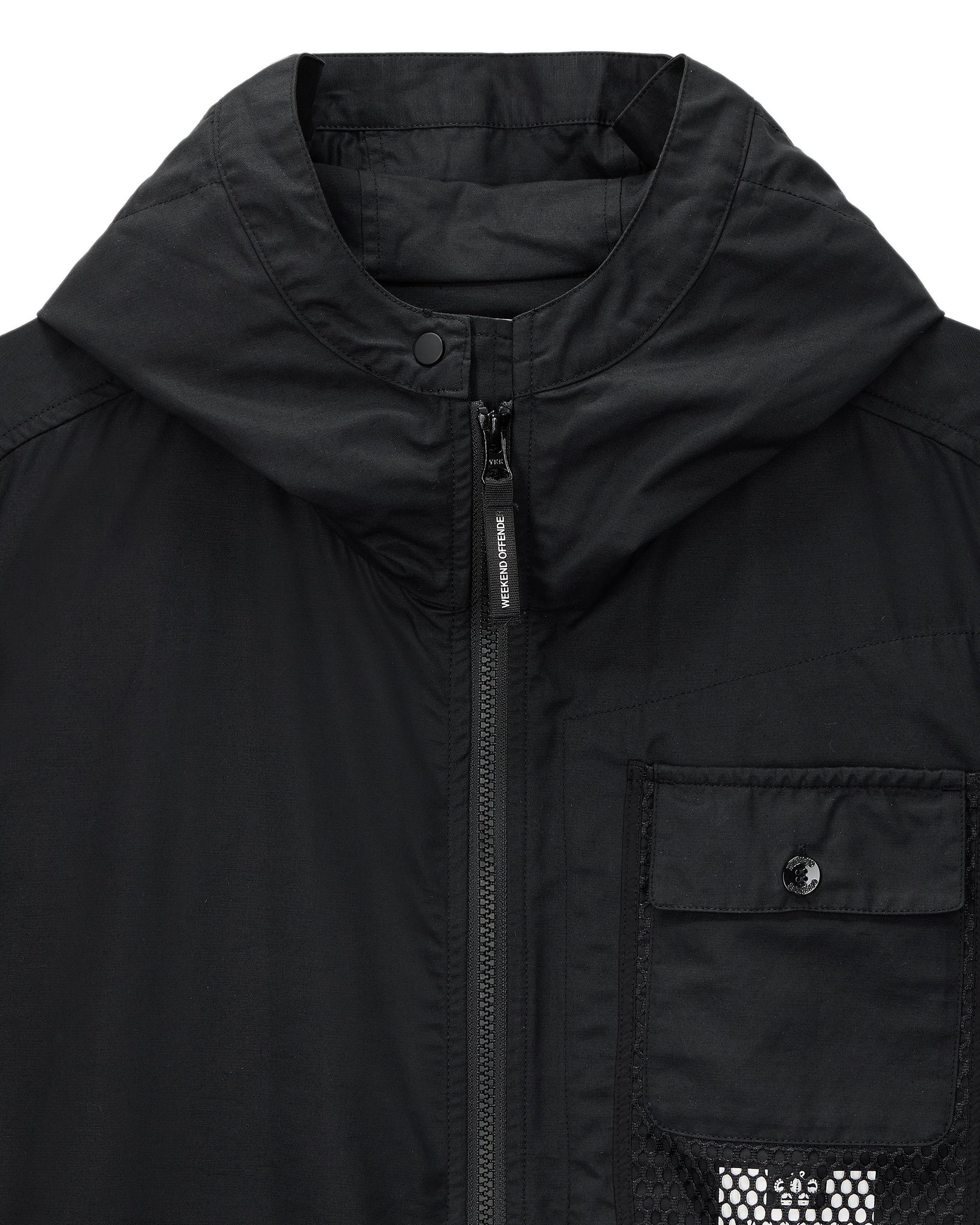 Seinfeld Mesh Pocket Field Jacket Black