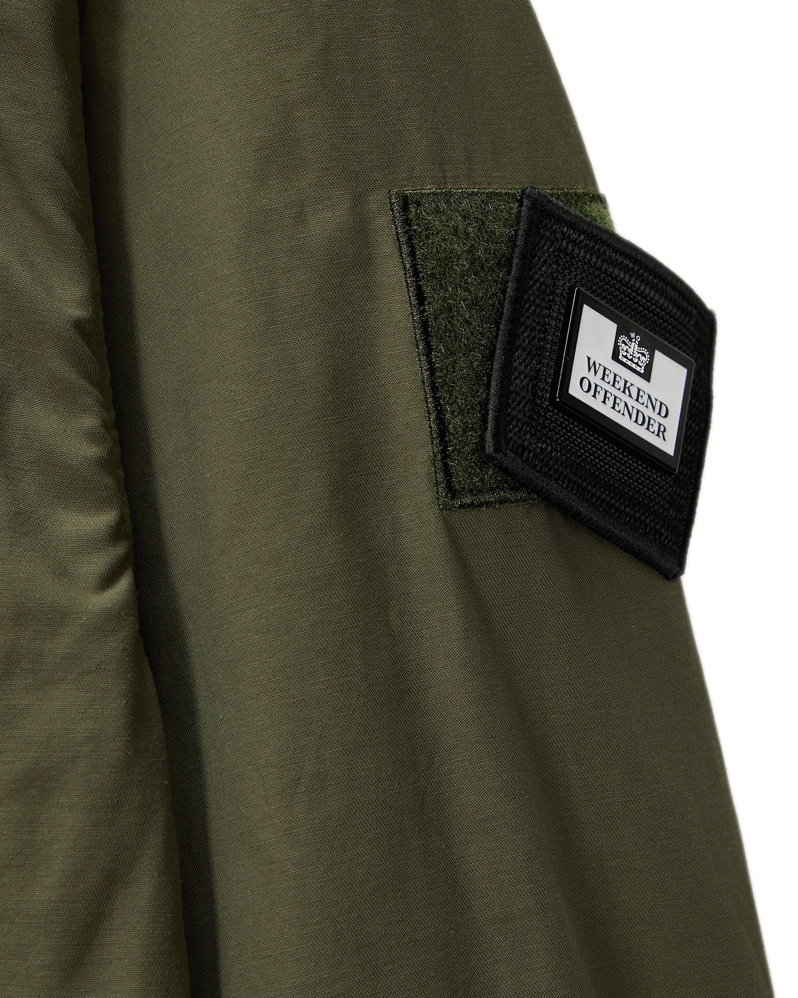 Seinfeld Mesh Pocket Field Jacket Dark Green