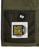 Seinfeld Mesh Pocket Field Jacket Dark Green