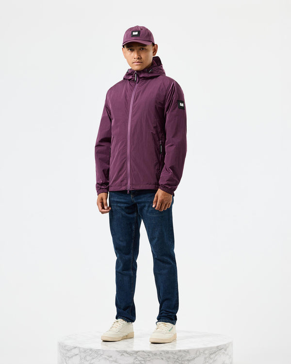 Technician Fleece-Lined Jacket Acai Berry