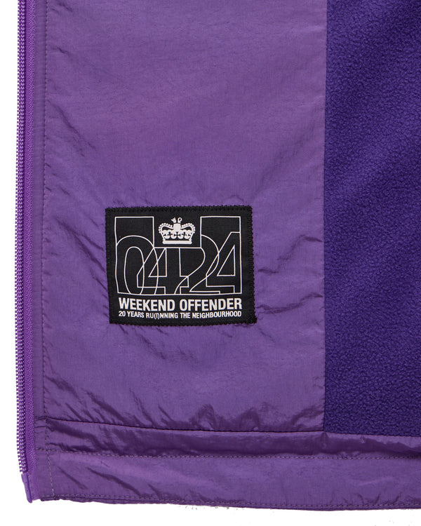 Technician Fleece-Lined Jacket Allium Purple