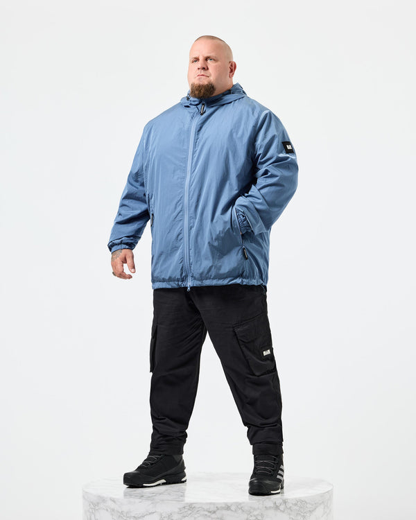 Plus Size - Technician Fleece-Lined Jacket Baltic Blue