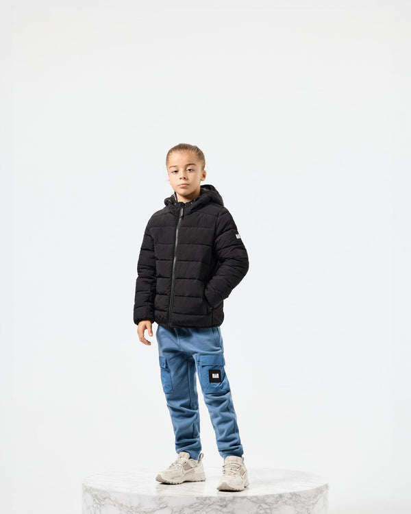 Kids La Guardia Puffer Jacket Black