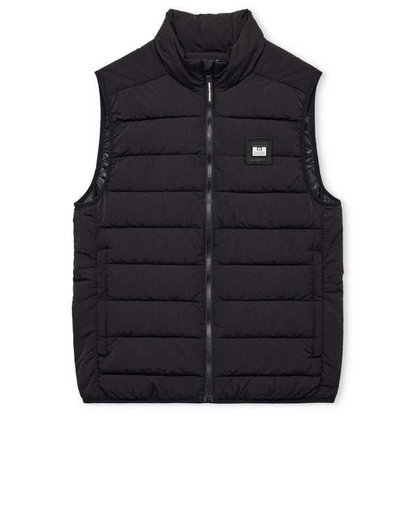 Plus Size - Gacha Padded Gilet Black
