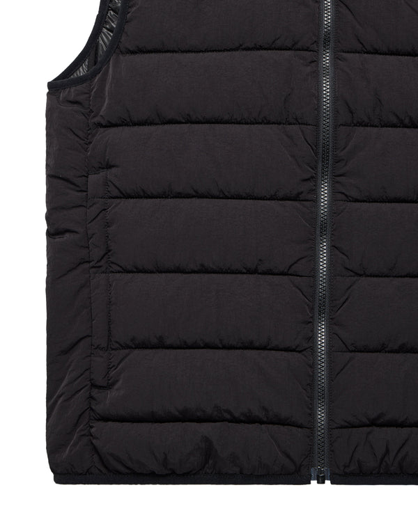 Plus Size - Gacha Padded Gilet Black