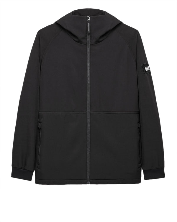 Stipe Softshell Jacket Black