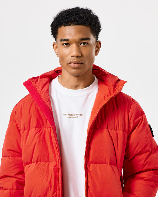 Sapporo Longline Down Jacket Cayenne Red