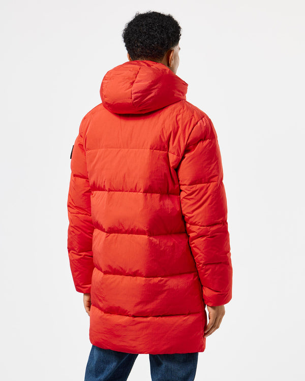 Sapporo Longline Down Jacket Cayenne Red