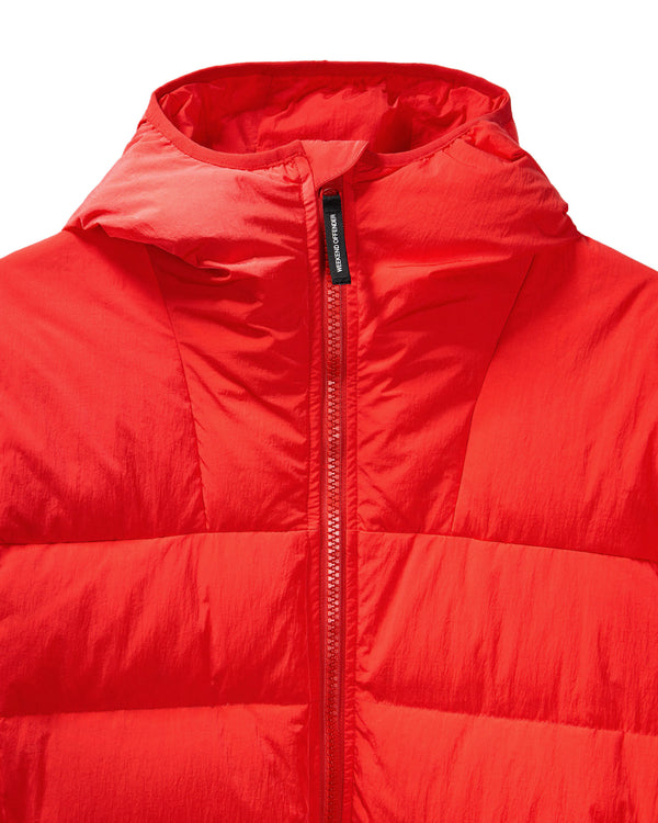 Sapporo Longline Down Jacket Cayenne Red