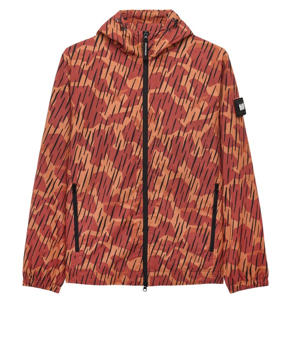 Technician Camo Cotton Twill Jacket Uluru Orange Rain Camo