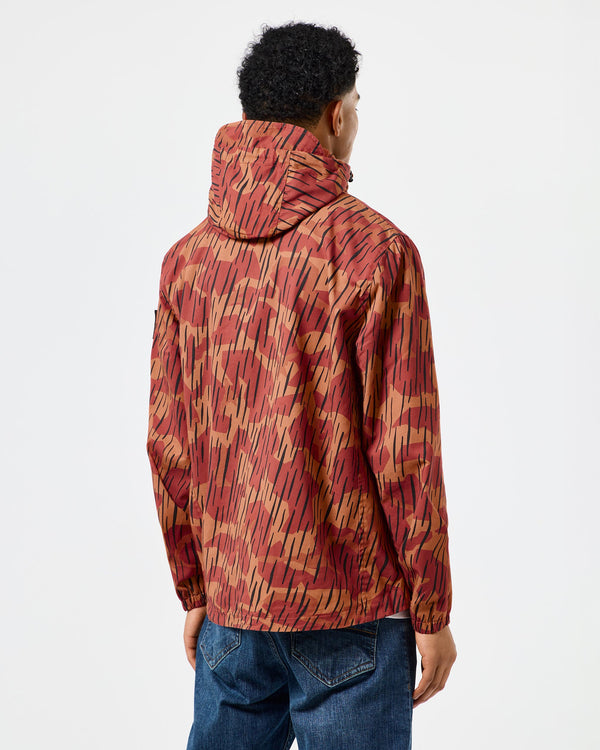 Technician Camo Cotton Twill Jacket Uluru Orange Rain Camo