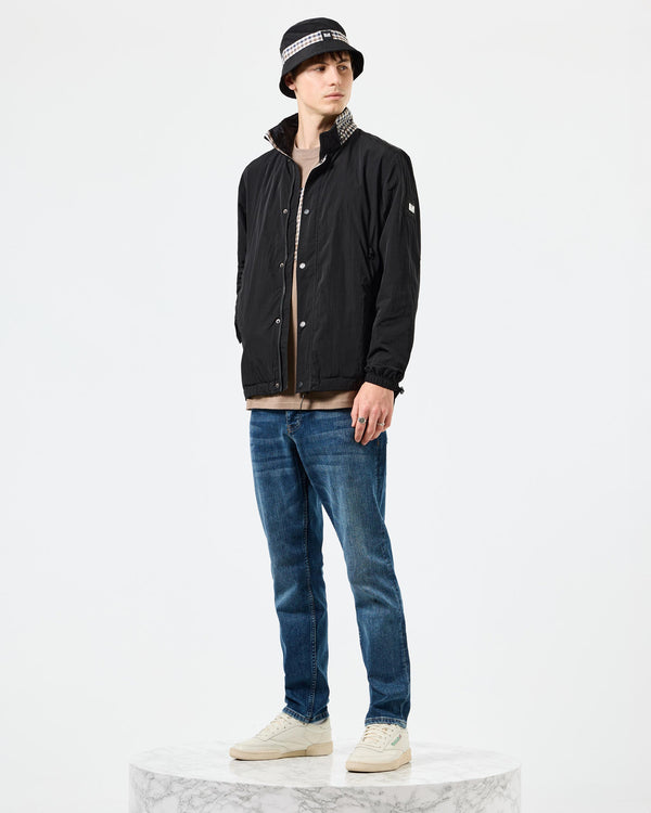 Saunders Parachute Jacket Black