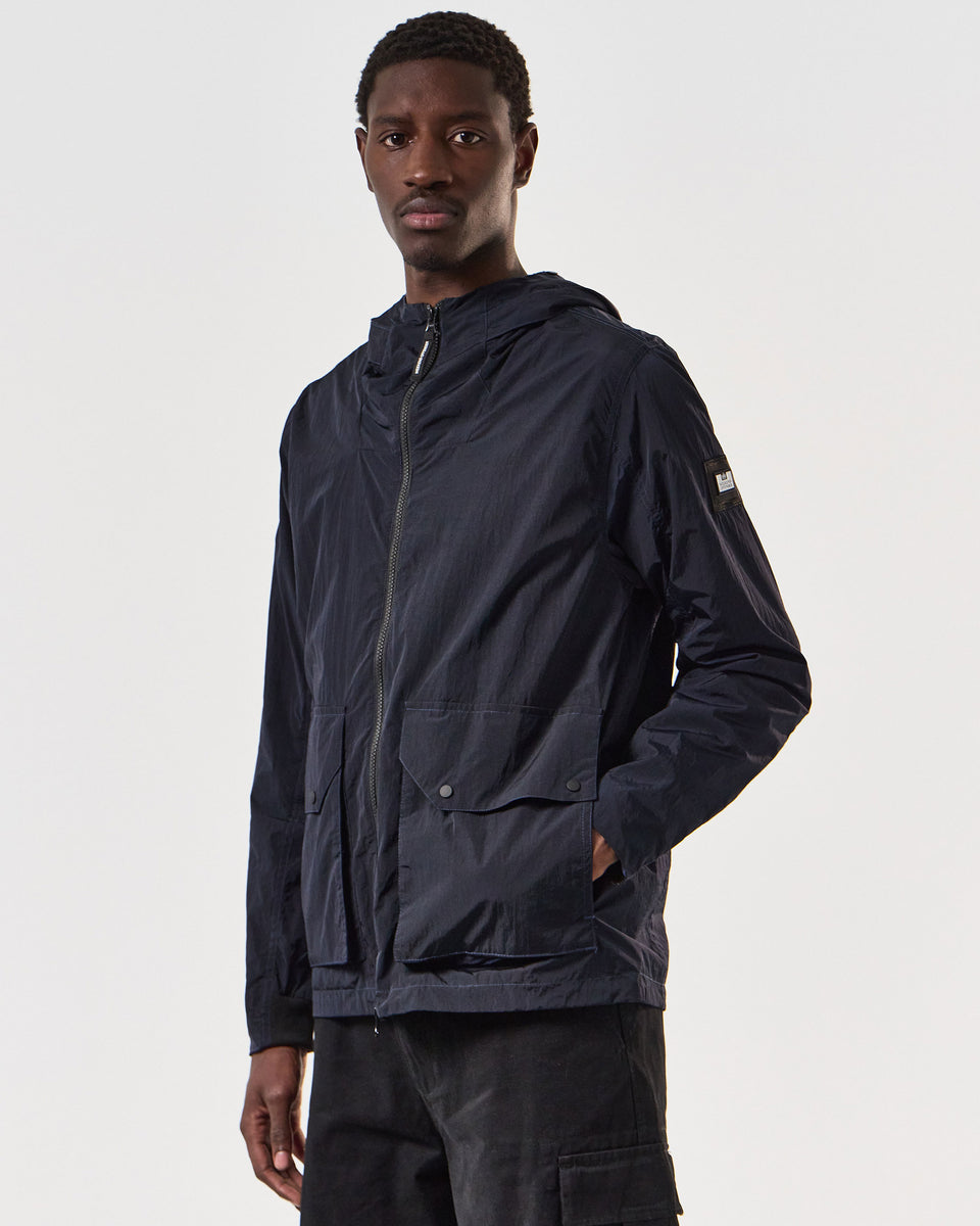 Valencia Mesh Face Shield Jacket Navy – Weekend Offender