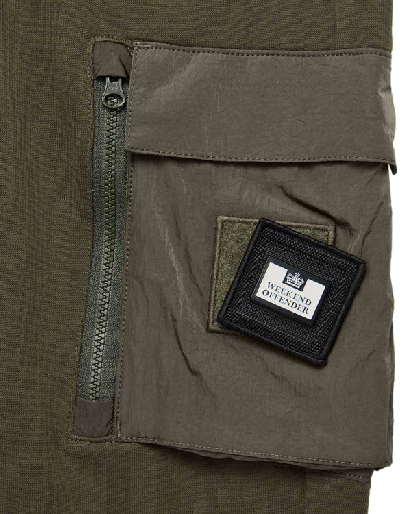 Lippi Cargo Jogger Pants Castle Green