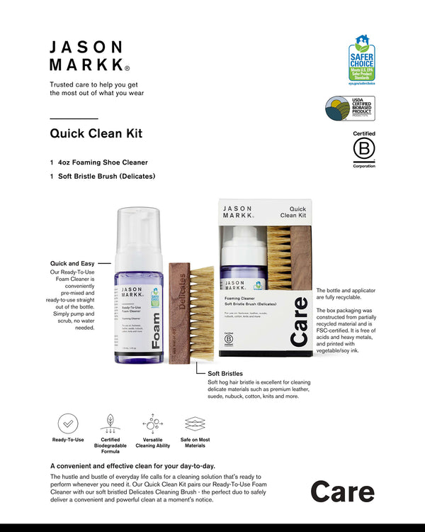 Jason Markk Quick Clean Kit