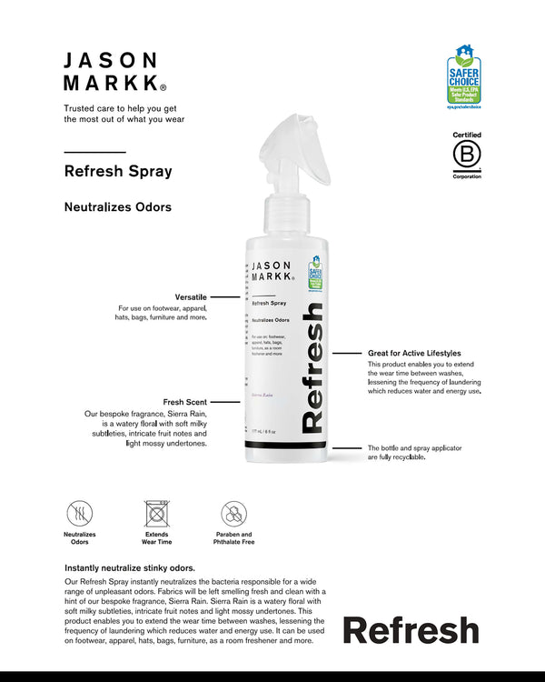 Jason Markk Refresh Spray Sierra Rain