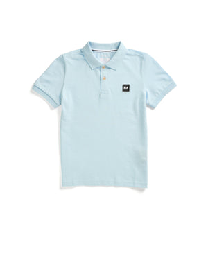 Kids Caneiros Polo Shirt Ocean Wave Blue