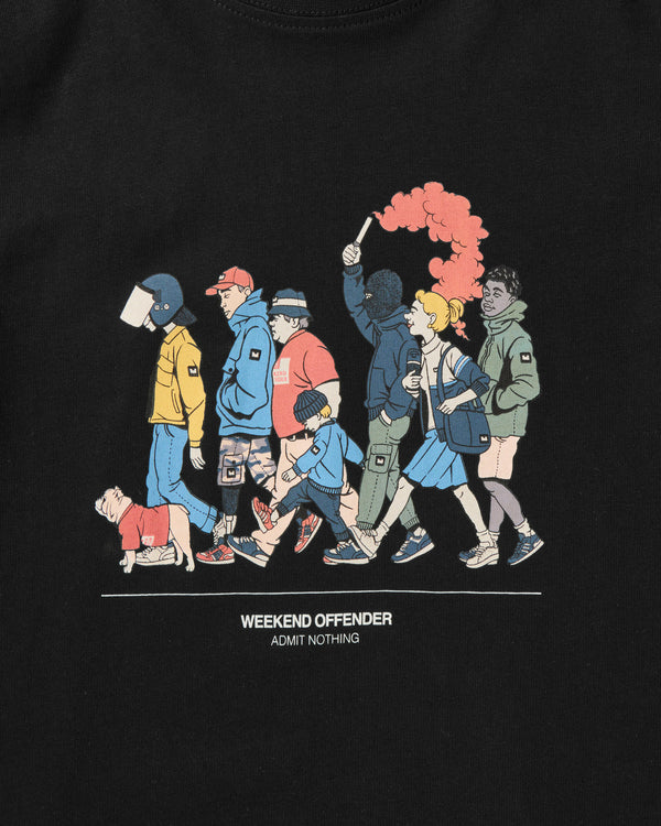 Kids Everyone Graphic T-Shirt Black