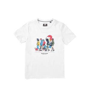 Kids Everyone Graphic T-Shirt White