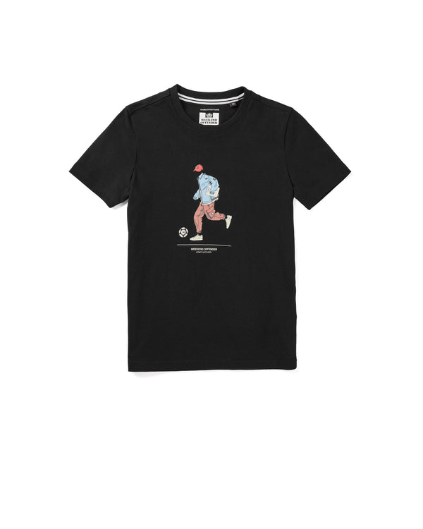 Kids Biskra Graphic T-Shirt Black